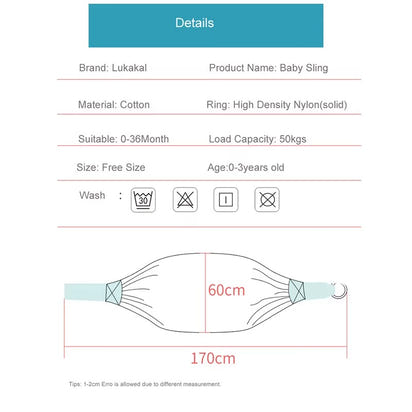 Bibee Sling Carrier (Ring Lock)