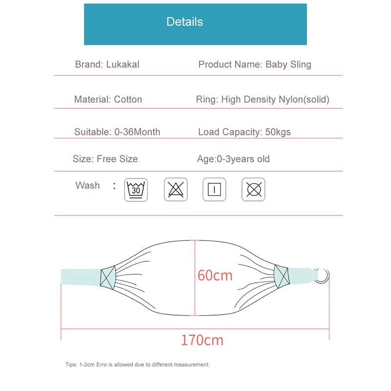 Bibee Sling Carrier (Ring Lock)