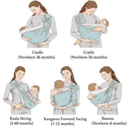 Bibee Sling Carrier (Ring Lock)