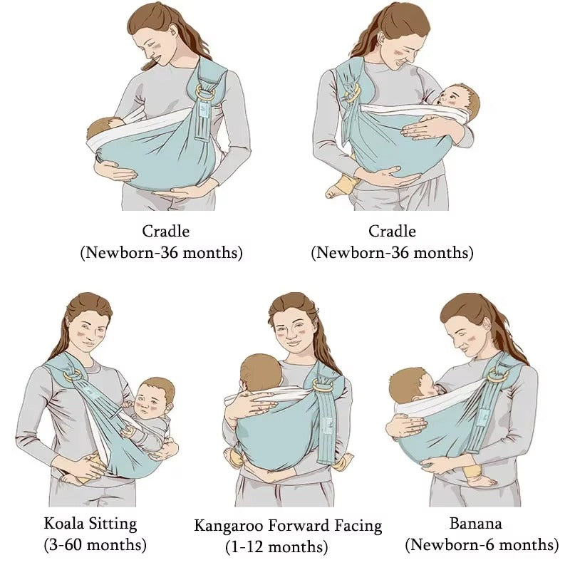 Bibee Sling Carrier (Ring Lock)